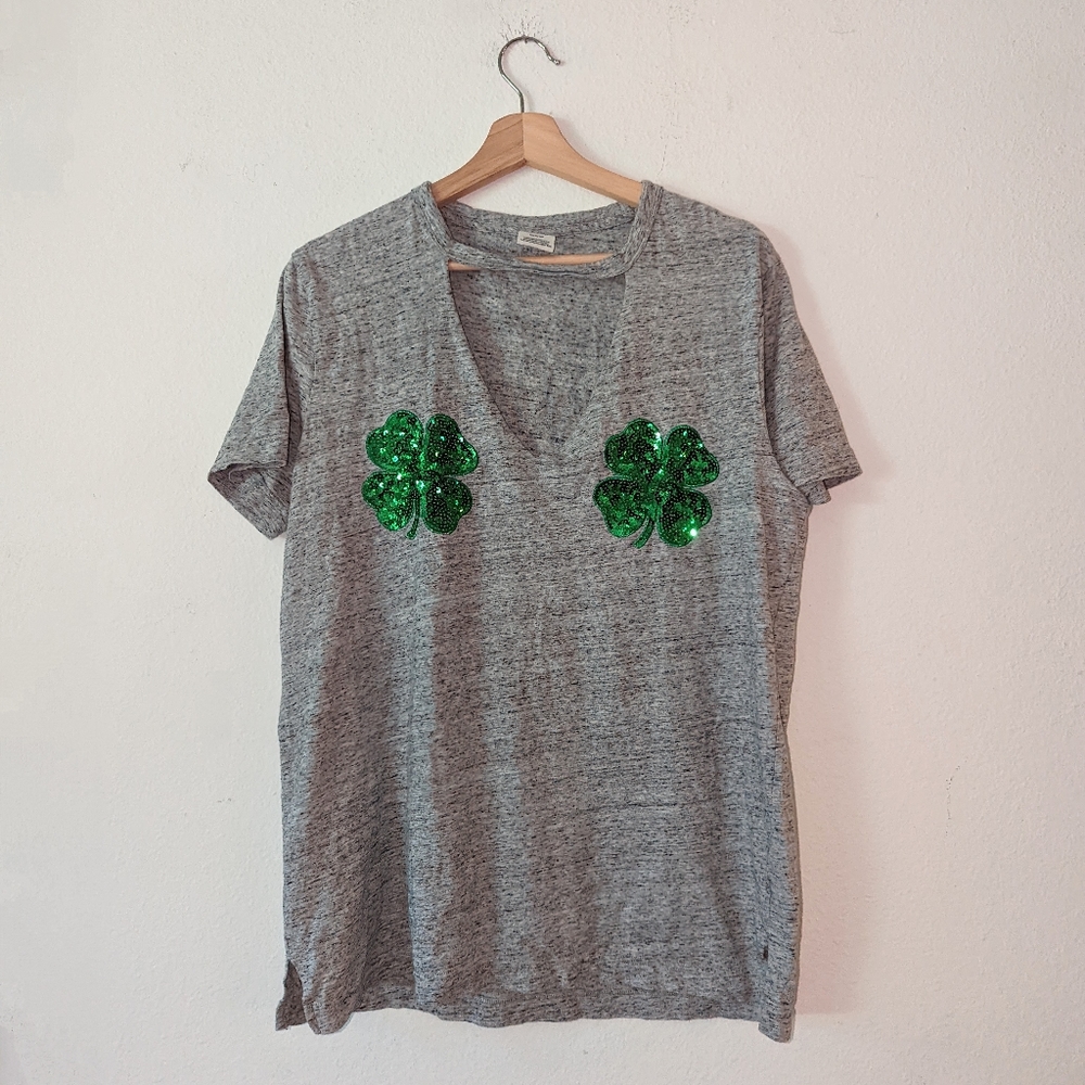 Victoria's Secret PINK Shamrock Shirt